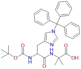 Boc-li (trt) -aib-oh