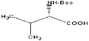 BOC-VAL-OH [CAS NON . 13734 - 41 - 3]
