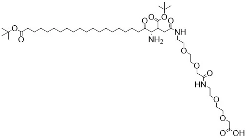 C 20- otbu-glu (otbu) -eea-aeea-oh