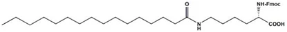 Fmoc-Lys (palmitoyl)-OH