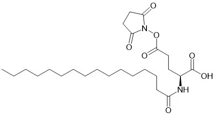 Palmitoyl-glu (OSU) -OH