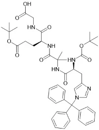 Boc-li (trt) -aib-glu (otbu) -gly-oh